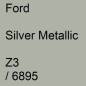 Preview: Ford, Silver Metallic, Z3 / 6895.